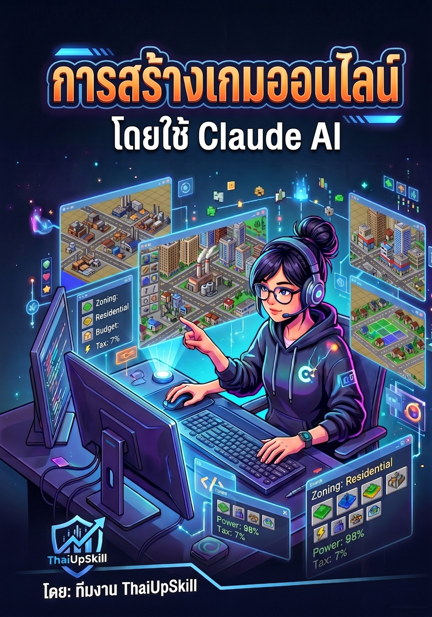 การสร้างเกมออนไลน์ด้วย Claude AI